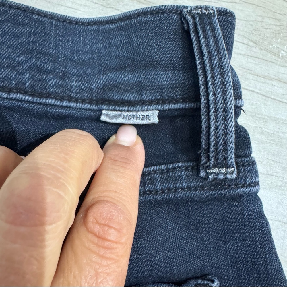MOTHER The Rambler Ankle Straight Leg Jeans in Night in Venice Size 25 - Picture 9 of 16